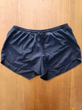 Black Lightweight Athletic Shorts